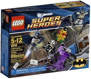 LEGO Super Heroes Catwoman Catcycle City Chase 6858 Lego