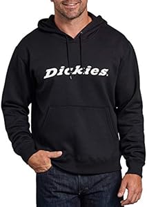 Dickies Men's Relaxed Fit Graphic Fleece Pullover Hoodie Dickies