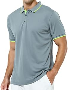 Arjen Kroos Men's Short Sleeve Golf Polo Shirts Quick Dry Performance Athletic Muscle Regular Fit Tee Arjen Kroos