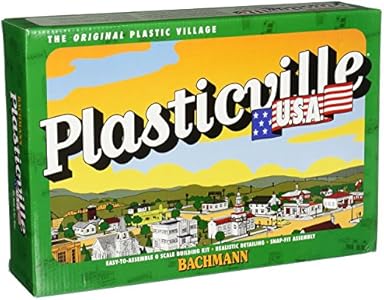 Bachmann Trains - PLASTICVILLE U.S.A. BUILDINGS – CLASSIC KITS - LOADING PLATFORM & CROSSING SHANTY - O Scale Bachmann