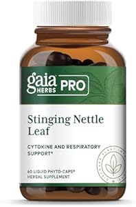 Gaia Herbs Nettle Leaf, Organic Stinging Nettle Leaf 60 Count Gaia Herbs