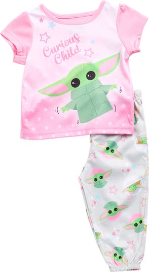 Детский пижамный комплект Star Wars Baby Yoda Curious Child AME