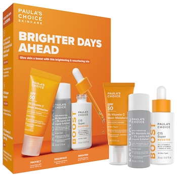 Brighter Days Ahead Kit with Vitamin C and AHA for Discoloration Paula's Choice