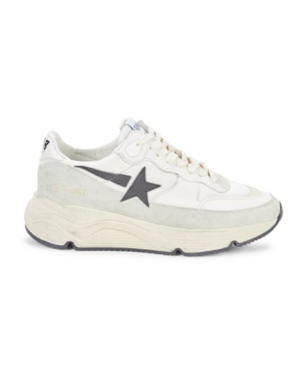 Leather, Suede &amp; Mesh Chunky Sneakers GOLDEN GOOSE