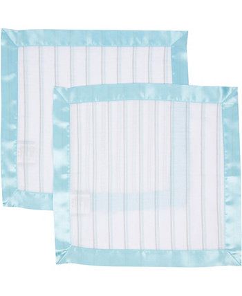 Муслинское одеяло безопасности для мальчиков и девочек - набор из 2 Miracle Baby