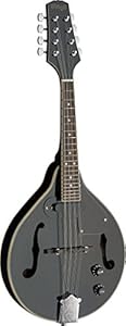 Stagg M50 E BLK Acoustic-Electric Bluegrass Mandolin-Black Stagg