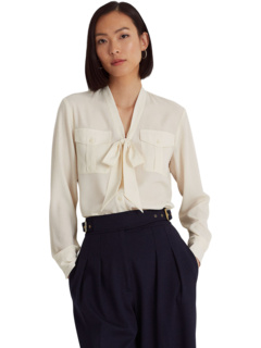 Рубашка Betrysia с длинными рукавами и пуговицами спереди Ralph Lauren