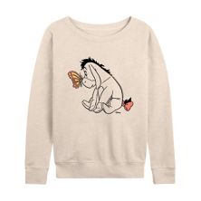 Disney's Winnie the Pooh Eeyore Women's Butterfly Slouchy Graphic Sweatshirt Disney