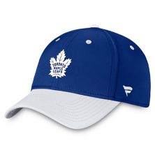 Men's Fanatics Branded  Blue/White Toronto Maple Leafs Authentic Pro Rink Two-Tone Flex Hat Fanatics