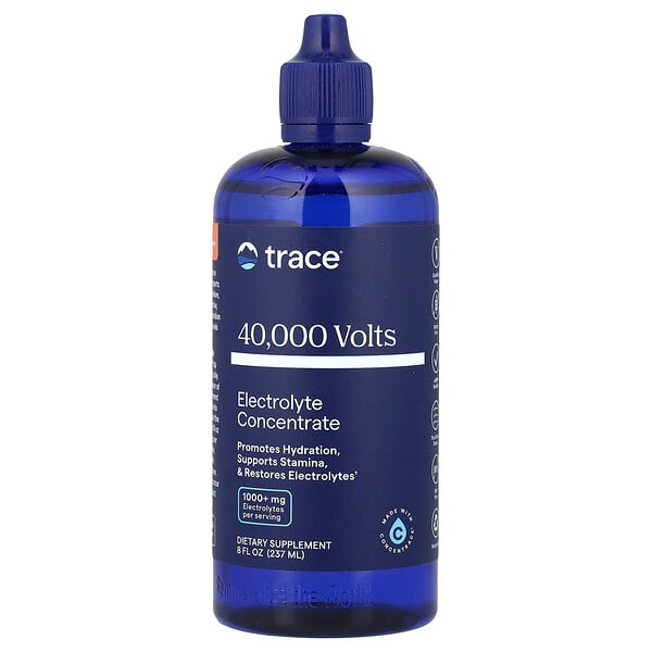 TM Sport, 40,000 Volts!, Electrolyte Concentrate, 8 fl oz (Жидкие унции) (237 ml) Trace