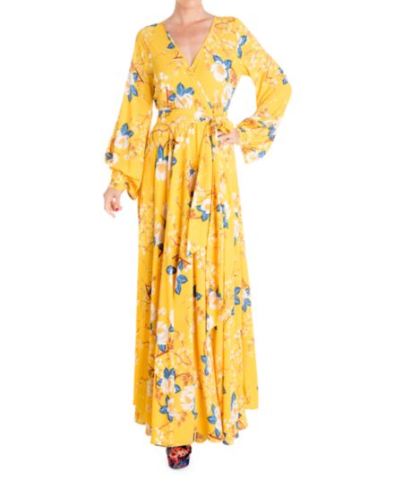 Платье макси с цветочным принтом Lily Pad Meghan LA