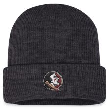 Men's Top of the World Charcoal Florida State Seminoles Sheer Cuffed Knit Hat Top of the World