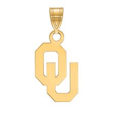Подвеска LogoArt из золота 10 карат Oklahoma Sooners LogoArt