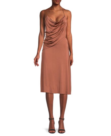 Платье-комбинация Nora с вырезом халтер ET OCHS