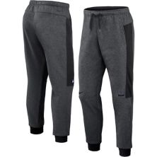 Men's Nike Heathered Gray/Black New York Mets Authentic Collection Flux Performance Jogger Pants Nike