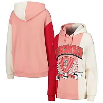 Женское худи Gameday Couture красное с логотипом команды Wisconsin Badgers Hall of Fame, из теплого материала и с длинными рукавами Gameday Couture