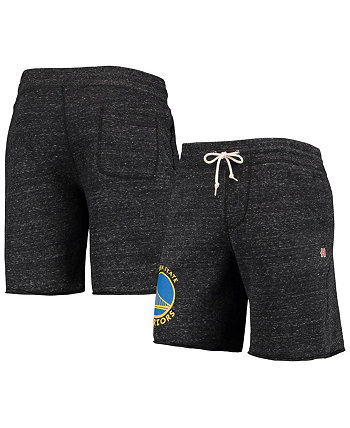 Мужские темно-серые спортивные шорты с логотипом Golden State Warriors Primary Tri-Blend Homage