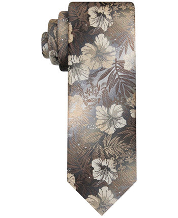 Классический мужской галстук с цветочным принтом Van Heusen