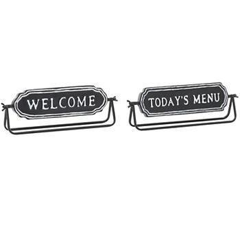 Stella & Eve Decorative Kitchen Sign 2-Piece Set Stella & Eve