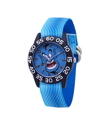 Черные пластиковые часы для мальчиков Disney Aladdin Genie, 32 мм Ewatchfactory