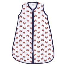 Yoga Sprout Baby Boy Sleeveless Muslin Cotton Sleeping Bag, Sack, Blanket, Clever Fox Yoga Sprout