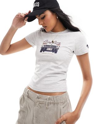 Хлопковая футболка свободного кроя с изображением Ford в стиле ретро COTTON ON