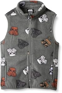 Amazon Essentials Disney | Marvel | Star Wars Boys and Toddlers' Polar Fleece Vests Amazon Essentials