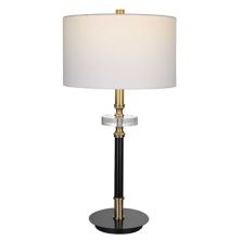 Uttermost Maud Aged Black Table Lamp Uttermost