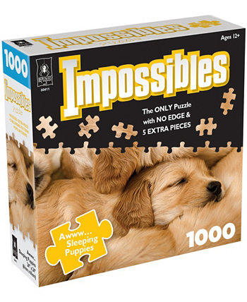 Невозможная головоломка - Ой, спящие щенки - 1000 шт. BePuzzled