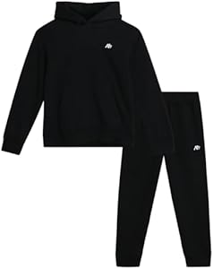 AEROPOSTALE Boys' Sweatsuit Set - 2 Piece Fleece Hoodie Sweatshirt and Jogger Sweatpants - Matching Pants Set for Boys (4-12) Aeropostale