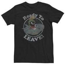 Футболка Big & Tall Looney Tunes Marvin The Martian Ready To Leave Looney Tunes