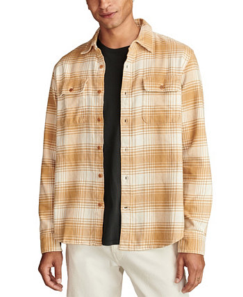 Мужская Повседневная рубашка Lucky Brand Plaid Cloud Soft Flannel Lucky Brand