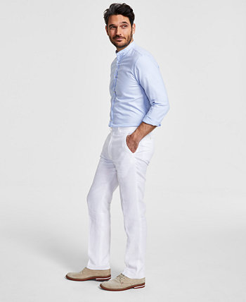 Мужские льняные брюки классического кроя UltraFlex Ralph Lauren