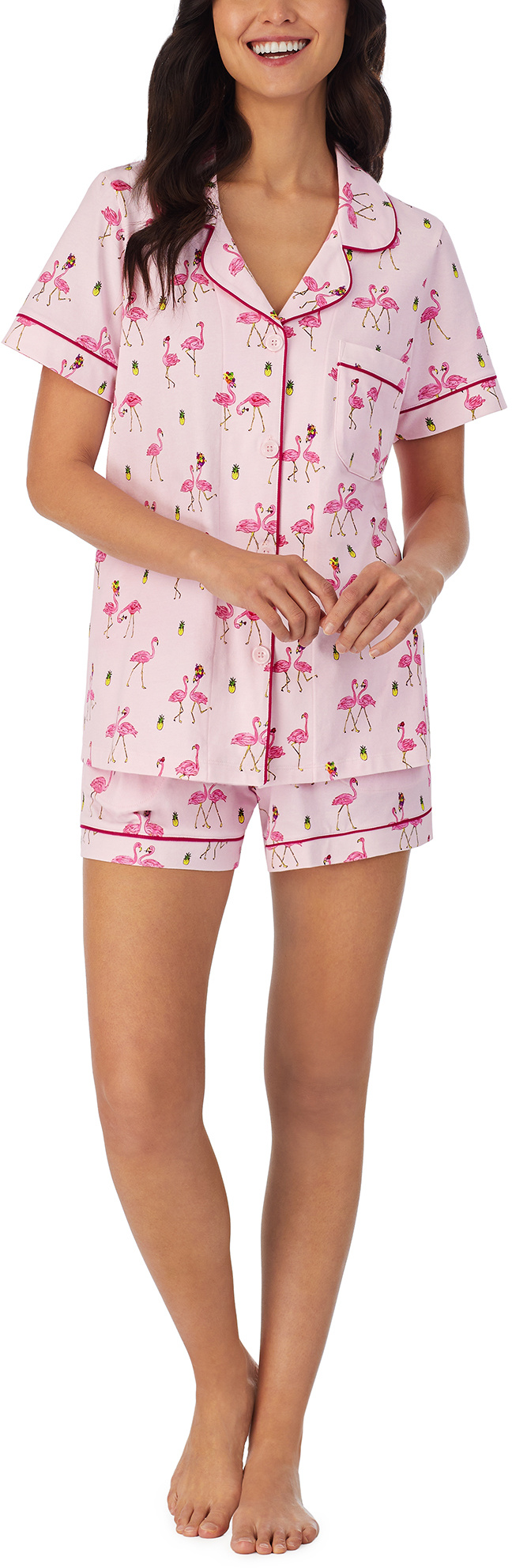 Короткий комплект с короткими рукавами BedHead Pajamas