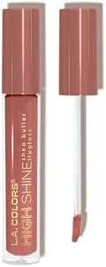 L.A. COLORS High Shine Shea Butter Lip Gloss, Baby Cakes, 0.14 Ounce L.A. COLORS