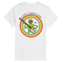 Disney's Men's The Muppets Lifes A Happy Song Tee Licensed Character