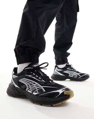 Черные кроссовки Velophasis Phased от PUMA, Мужское, брендовая обувь для повседневной жизни PUMA