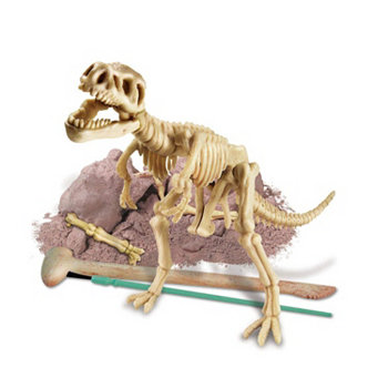 Kidzlabs вырыть скелет динозавра тиранозавр Рекс - игрушка динозавров Redbox