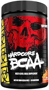 Mutant Hardcore BCAA - Pre, Intra or Post Workout – BCAA Next Level branched-Chain Amino Acids Supplement – Hydration + Recovery - 30 Serving - Blue Raspberry Mutant