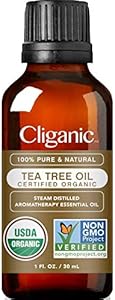 Cliganic Organic Bergamot Essential Oil, 100% Pure Natural for Aromatherapy | Non-GMO Verified Cliganic