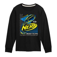 Boys 8-20 Nerf Unstoppable Football Long Sleeve Graphic Tee Nerf