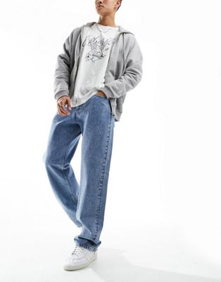Светло-голубые прямые джинсы Calvin Klein Jeans 90-х годов Calvin Klein