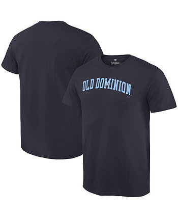 Мужская фирменная темно-синяя футболка Old Dominion Monarchs Basic Arch Expansion Fanatics