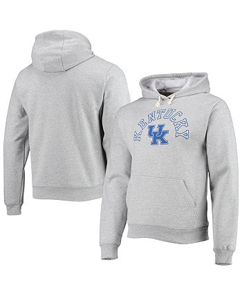 Мужской флисовый пуловер с капюшоном Kentucky Wildcats Seal Neuvo Essential серого цвета League Collegiate Wear