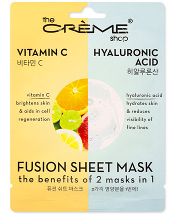 Тканевая маска с витамином C и гиалуроновой кислотой The Creme Shop