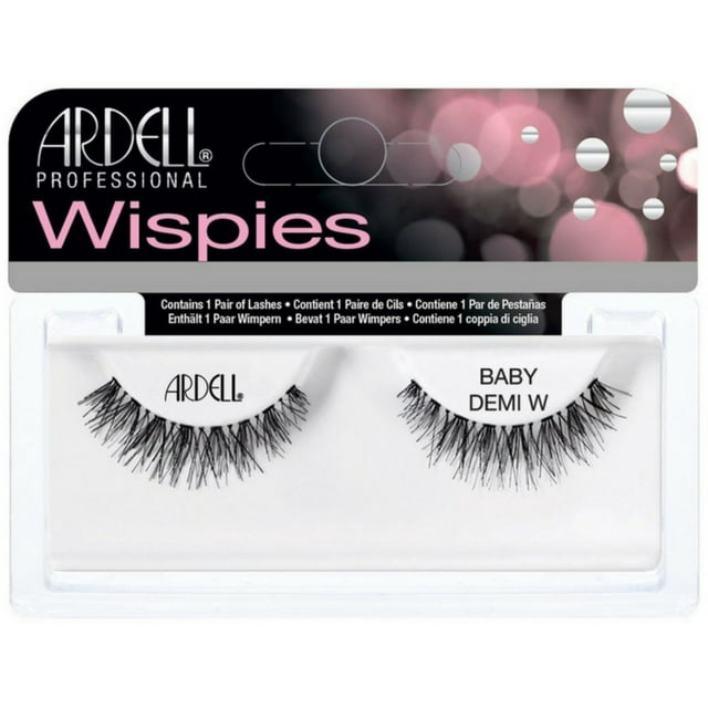 Ardell Baby Demi Wispies, Black 1 Pair ARDELL