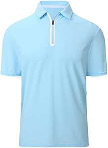 Мужская Поло рубашка Alex Vando Moisture Wicking Quick-Dry Short Sleeve Alex Vando