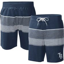 Men's G-III Sports by Carl Banks  Navy Tampa Bay Rays Coastline Volley Swim Shorts G-III Sports by Carl Banks