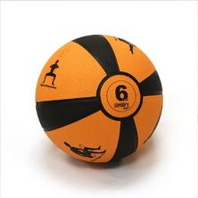Prism Fitness 400-150-002 6 Pound Weighted Fitness Smart Medicine Ball, Orange PRISM FITNESS