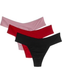 BreatheSoft Natural Rise Thong 3-Pack Hanky Panky